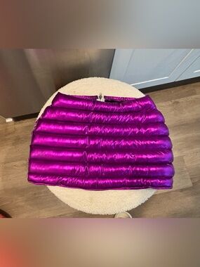 Puffer Midi Skirt in Vibrant Magenta **BRAND NEW WITH TAGS!!!****